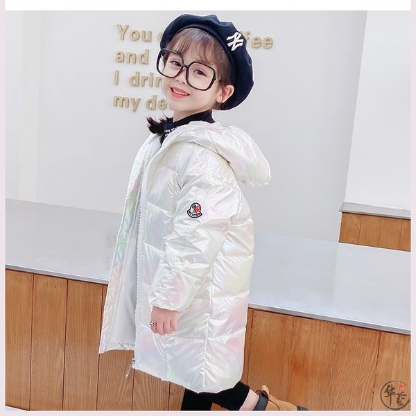 new white duck down jacket medium long foreign style boys girls fashion middle and large children's thickened fur, Blue;gray
new white duck down jacket medium long foreign style boys girls fashion middle and large children's thickened fur, Blue;gray