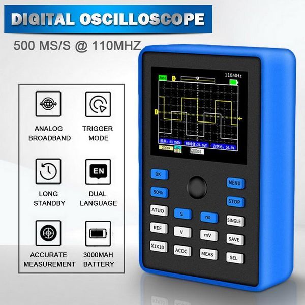 digital oscilloscope 500ms/s sampling rate 110mhz analog bandwidth support waveform storage1
digital oscilloscope 500ms/s sampling rate 110mhz analog bandwidth support waveform storage1