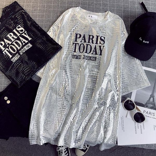 2020 женщины блеск с короткой рукавом печать bling bling bling shinity t рубашка леди игристая футболка плюс размер летние повседневные руба, White
2020 женщины блеск с короткой рукавом печать bling bling bling shinity t рубашка леди игристая футболка плюс размер летние повседневные руба, White