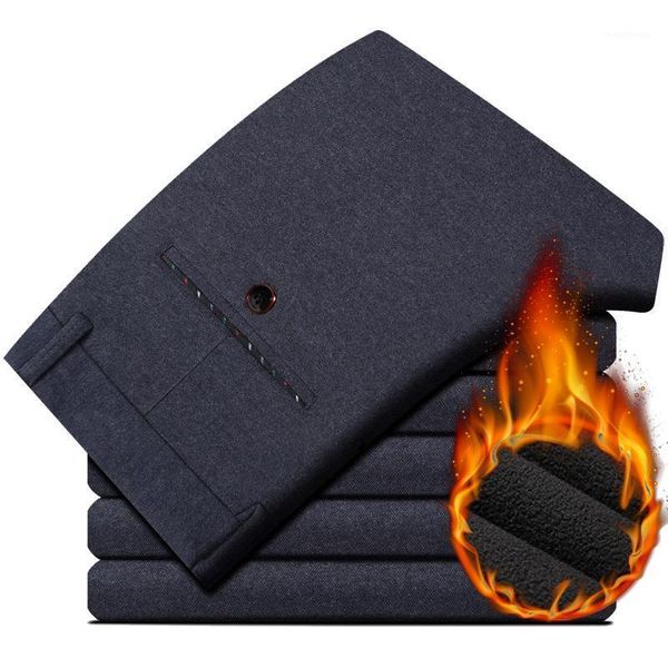 2020 winter new men's warm casual pants fashion brushed fabric thick fleece brand slim office pants male navy black1, Black
2020 winter new men's warm casual pants fashion brushed fabric thick fleece brand slim office pants male navy black1, Black