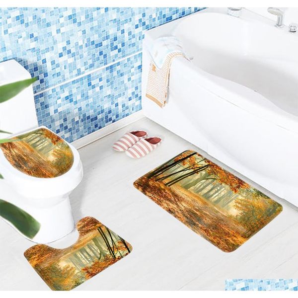 3pcs bath mat set landscape autumn forest tree pattern bath mat anti slip bathroom rug qylwdh wphome
3pcs bath mat set landscape autumn forest tree pattern bath mat anti slip bathroom rug qylwdh wphome