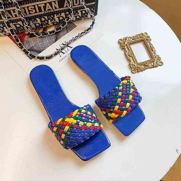 slippers new summer indoor woven women closed toe sandals female outdoor beach casual square heel flat flip flop 220304, Black
slippers new summer indoor woven women closed toe sandals female outdoor beach casual square heel flat flip flop 220304, Black