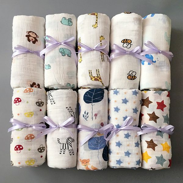1pc muslin 100% cotton newborn swaddles soft baby boy girls blankets bath gauze infant wrap sleepsack stroller cover play mat
1pc muslin 100% cotton newborn swaddles soft baby boy girls blankets bath gauze infant wrap sleepsack stroller cover play mat