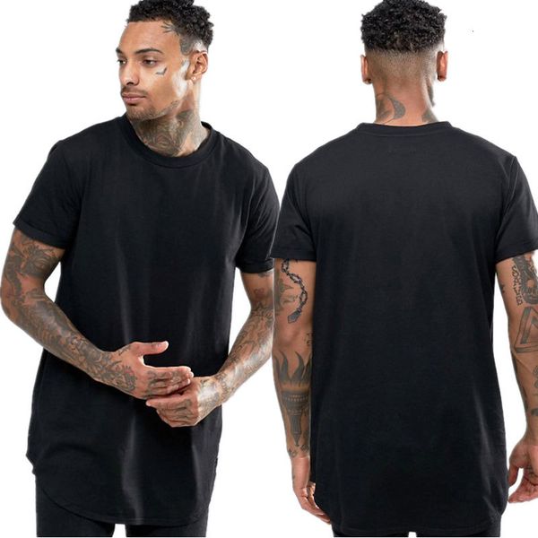 men summer extended hem t-shirt solid color slim fit short sleeve t shirt mens new o-neck basic tshirts clothing plus size, White;black
men summer extended hem t-shirt solid color slim fit short sleeve t shirt mens new o-neck basic tshirts clothing plus size, White;black