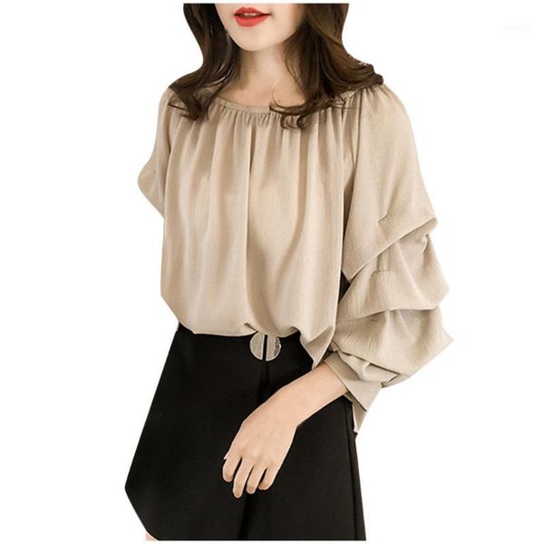 hamboder 2020 women t-shirts fashion chiffon off shoulder solid long lantern sleeve ladies t-shirt #35%1, White
hamboder 2020 women t-shirts fashion chiffon off shoulder solid long lantern sleeve ladies t-shirt #35%1, White