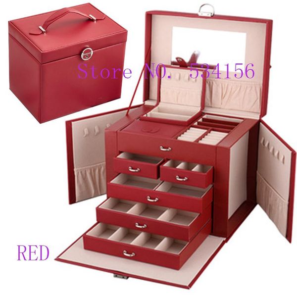 2020luxury practical leather jewelry box earrings necklace pendant jewelry display gift packaging box portable gift, Pink;blue
2020luxury practical leather jewelry box earrings necklace pendant jewelry display gift packaging box portable gift, Pink;blue
