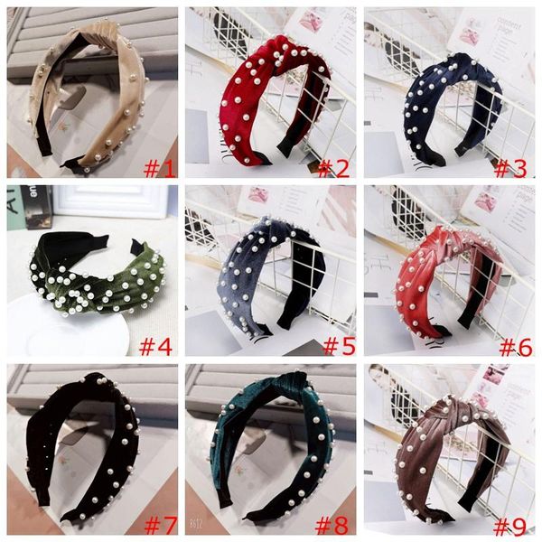 fashion women pearl velvet headbands vintage bead knotted hairband trendy ladies cute hair accessories girls party favor gift
fashion women pearl velvet headbands vintage bead knotted hairband trendy ladies cute hair accessories girls party favor gift