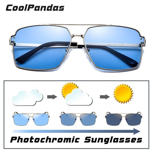 square pchromic sunglasses men women polarized chameleon sun glasses blue yellow day night vision driving eyewear
square pchromic sunglasses men women polarized chameleon sun glasses blue yellow day night vision driving eyewear