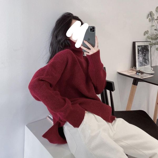 women's sweaters winter cow hair casual oversize jumper shirt commute thickened high collar and slim flannel pullover sweater, White;black
women's sweaters winter cow hair casual oversize jumper shirt commute thickened high collar and slim flannel pullover sweater, White;black