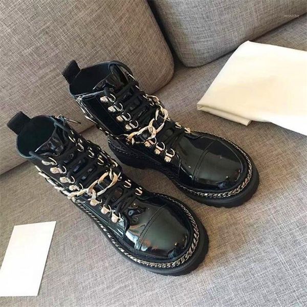 boots detachable chain female black short retro handsome british women autumn and winter 1
boots detachable chain female black short retro handsome british women autumn and winter 1
