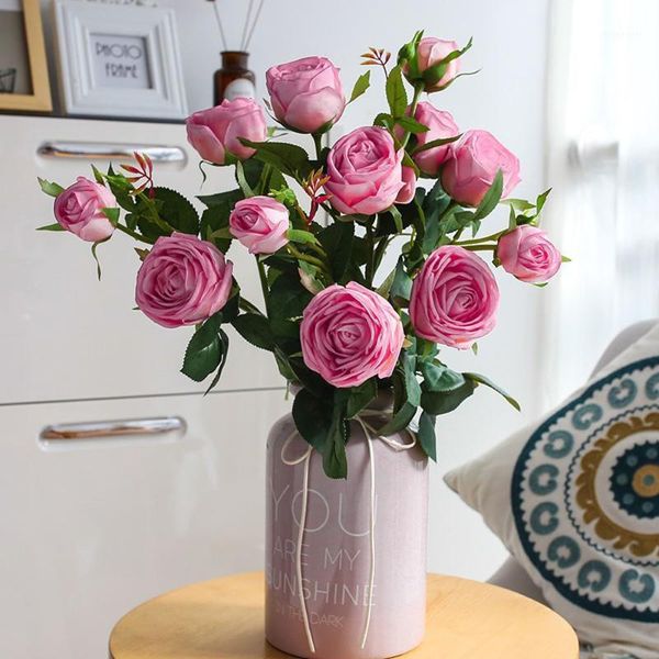 decorative flowers & wreaths 10pcs/lot home art decor 70cm 3 heads plastic silk red creamy white rose wedding party favor artificial flower
decorative flowers & wreaths 10pcs/lot home art decor 70cm 3 heads plastic silk red creamy white rose wedding party favor artificial flower