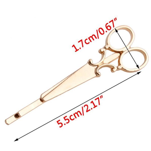 chic korean style women scissors shape hair clip fashion hair pin hair accessory chi jllbnr, Silver
chic korean style women scissors shape hair clip fashion hair pin hair accessory chi jllbnr, Silver