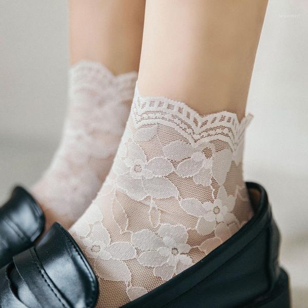 retro lace floral mesh women girl socks elastic 2020 summer fashion lady transparent short socks1, Black;white
retro lace floral mesh women girl socks elastic 2020 summer fashion lady transparent short socks1, Black;white