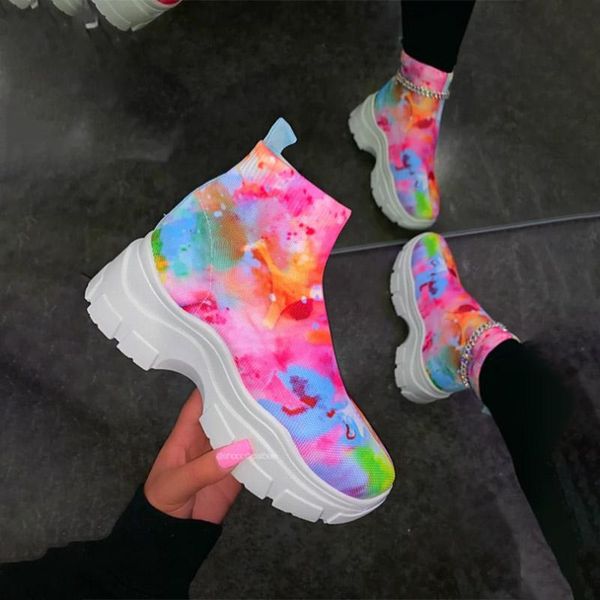 boots women sock ankle multicolor ladies shoes thick bottom platform woman casual autumn winter large size 2021, Black
boots women sock ankle multicolor ladies shoes thick bottom platform woman casual autumn winter large size 2021, Black