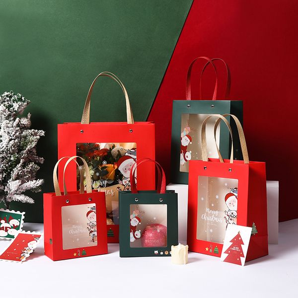 christmas gift bag open window creative high-grade rivet paper bag cute cartoon gift candy bag dhl free
christmas gift bag open window creative high-grade rivet paper bag cute cartoon gift candy bag dhl free