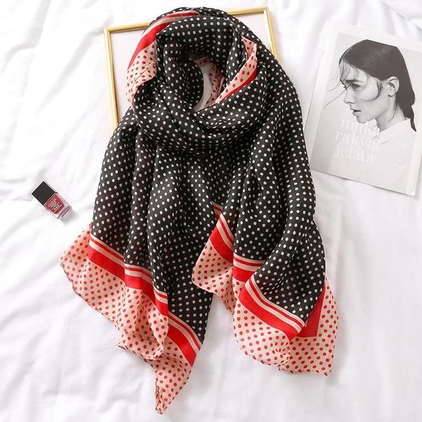 scarves style chinese classic silk autumn and winter lady fashion beach colour matching foulard shawl women dot print cotton scarf, Blue;gray
scarves style chinese classic silk autumn and winter lady fashion beach colour matching foulard shawl women dot print cotton scarf, Blue;gray