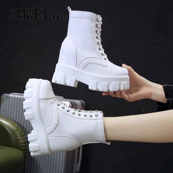xmwrlw women's platform boots 2020 autumn pu leather height increasing shoes for woman ankle boots autumn shoes ladies boot, Black
xmwrlw women's platform boots 2020 autumn pu leather height increasing shoes for woman ankle boots autumn shoes ladies boot, Black