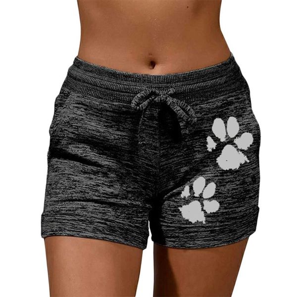 women's shorts fast drying drawstring cat print lace up high waist elastic cotton short women beach casual sport drop, White;black
women's shorts fast drying drawstring cat print lace up high waist elastic cotton short women beach casual sport drop, White;black