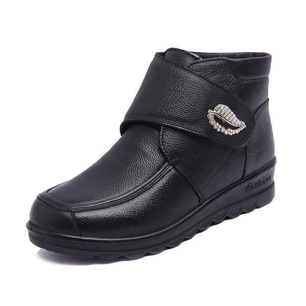 boots women winter snow waterproof warm plush ankle for shoes woman booties female a981, Black
boots women winter snow waterproof warm plush ankle for shoes woman booties female a981, Black
