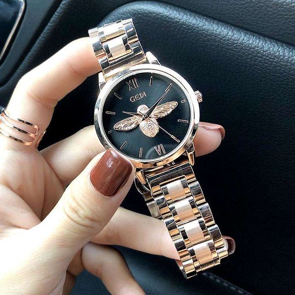 gedi small bee leisure personality dial fashion versatile chic french minority women morins watch trend, Slivery;brown
gedi small bee leisure personality dial fashion versatile chic french minority women morins watch trend, Slivery;brown
