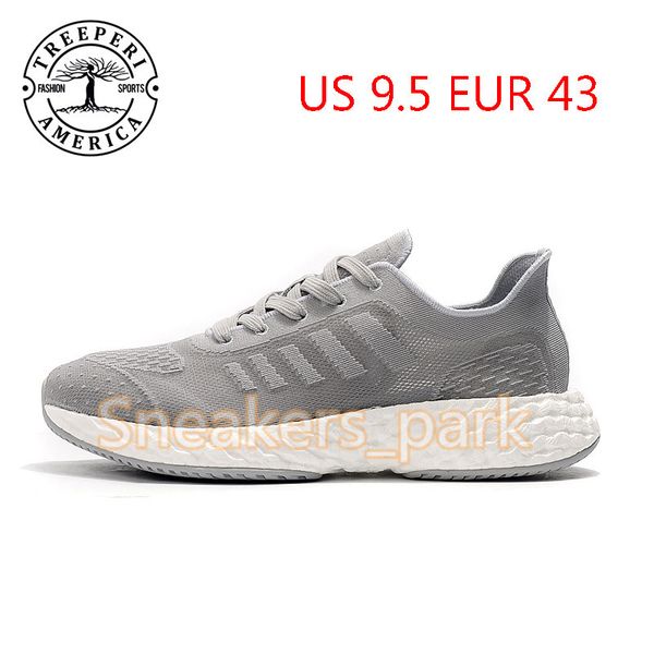treeperi runner 711 v2 soft sole running shoes cool grey us 9.5 eur 43 for men trainers