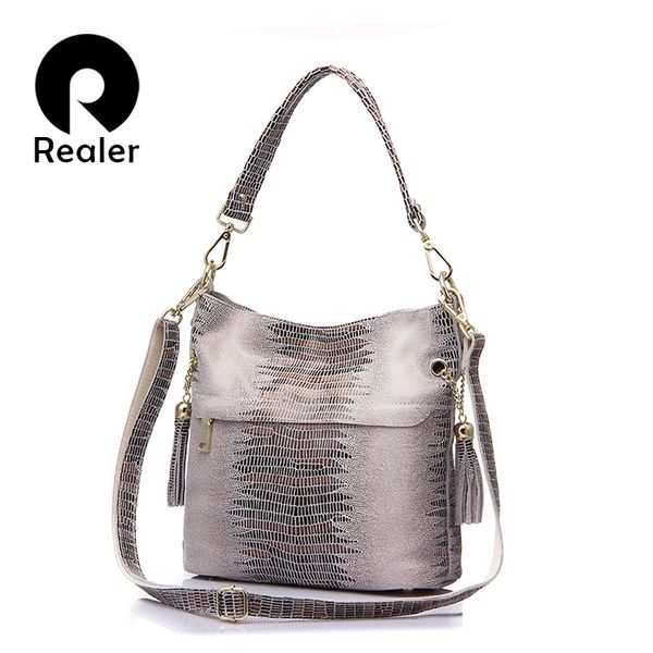 realer women handbag genuine leather crossbody bags for women shoulder bag female totes ladies small bucket bag serpentine print
realer women handbag genuine leather crossbody bags for women shoulder bag female totes ladies small bucket bag serpentine print