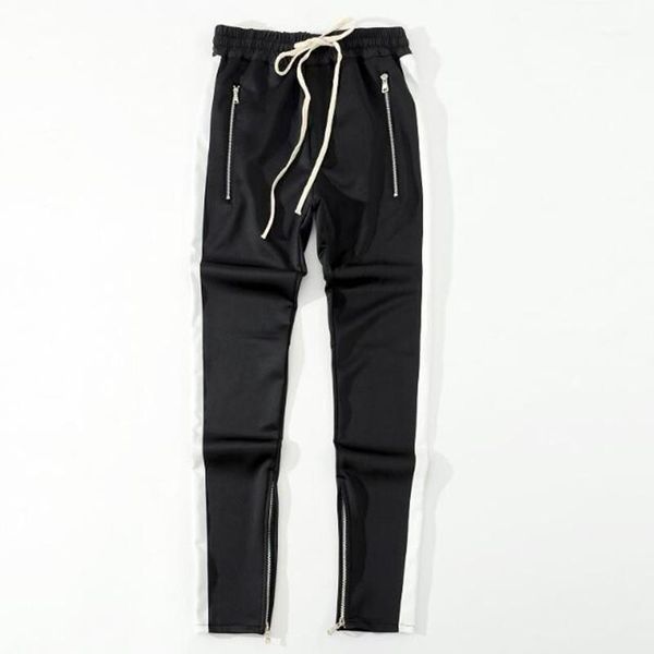 2018 new bottoms side zipper pants hip hop fashion urban clothing fog joining together jogger pants black red blue11
2018 new bottoms side zipper pants hip hop fashion urban clothing fog joining together jogger pants black red blue11