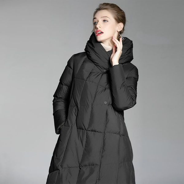 women's down & parkas arrival coat winter jacket mid-length fashion over the knee cape loose thick, Black
women's down & parkas arrival coat winter jacket mid-length fashion over the knee cape loose thick, Black