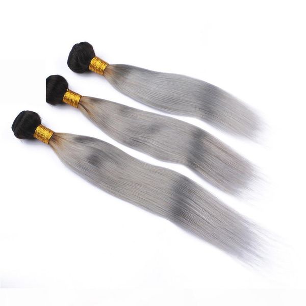 silver grey ombre malaysian virgin human hair weaves 3pcs silky straight 1b grey ombre virgin human hair bundles deals dark root 10-30, Black
silver grey ombre malaysian virgin human hair weaves 3pcs silky straight 1b grey ombre virgin human hair bundles deals dark root 10-30, Black