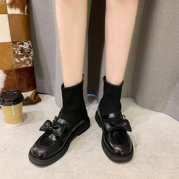 shoes women's boots autumn boots-women round toe ladies rubber mid-calf 2020 low mid calf leather cotton fabric slip-on, Black
shoes women's boots autumn boots-women round toe ladies rubber mid-calf 2020 low mid calf leather cotton fabric slip-on, Black
