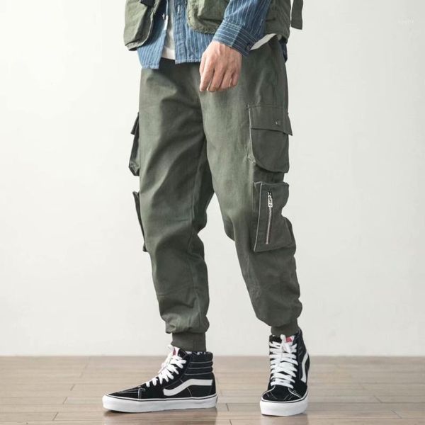 2020 spring and autumn casual trousers men korean style loose cargo pants fashion skateboard pockets zipper hip hop pants men1, Black
2020 spring and autumn casual trousers men korean style loose cargo pants fashion skateboard pockets zipper hip hop pants men1, Black