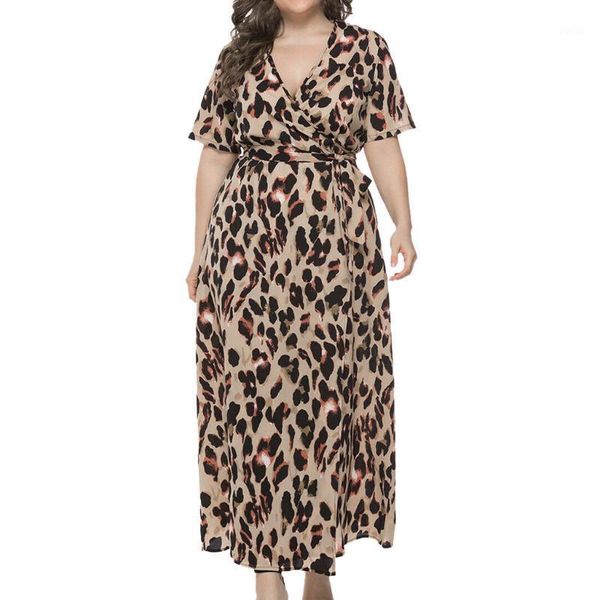 jaycosin 2019 new summer women dresses fashion plus size leopard short sleeve sashes v-neck party long sundress 9056171, Black;gray
jaycosin 2019 new summer women dresses fashion plus size leopard short sleeve sashes v-neck party long sundress 9056171, Black;gray