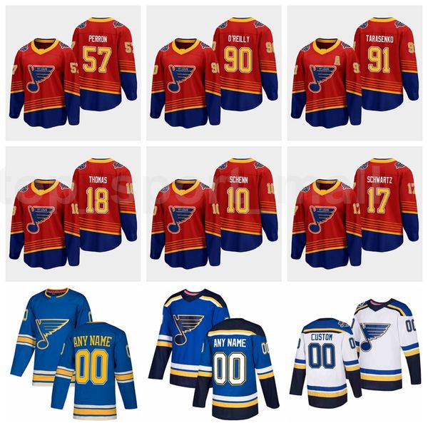 reverse retro st.louis blues hockey 57 david perron jersey men 90 ryan oreilly 10 brayden schenn 91 vladimir tarasenko 17 jaden schwartz, Black;red
reverse retro st.louis blues hockey 57 david perron jersey men 90 ryan oreilly 10 brayden schenn 91 vladimir tarasenko 17 jaden schwartz, Black;red
