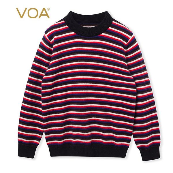 voapure cashmere half high neck long sleeve contrast cross stripe pullover for soft children and children's cashmere sweater r58, White;black
voapure cashmere half high neck long sleeve contrast cross stripe pullover for soft children and children's cashmere sweater r58, White;black