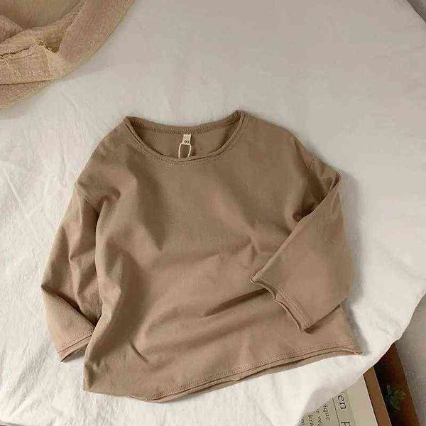 vidmid children's boys t-shirt girls long sleeve bottoming shirt korean foreign style loose baby kids solid fashion p5372 g1224, Blue
vidmid children's boys t-shirt girls long sleeve bottoming shirt korean foreign style loose baby kids solid fashion p5372 g1224, Blue