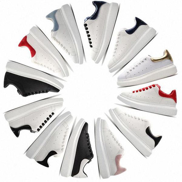 luxurys desginers mens plat-form genuine leather womens reflective blue velet back white trainers comfort girl platform style casual shoes, Black
luxurys desginers mens plat-form genuine leather womens reflective blue velet back white trainers comfort girl platform style casual shoes, Black