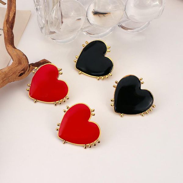 aensoa new trendy korean heart drop earrings for women unique dripping oil metal pendant earrings statement jewelry 2020, Silver
aensoa new trendy korean heart drop earrings for women unique dripping oil metal pendant earrings statement jewelry 2020, Silver