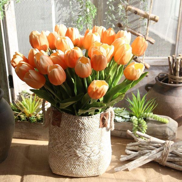 artificial tulip flower tulip real touch flower for wedding home l party holiday gift living room floral arrangement
artificial tulip flower tulip real touch flower for wedding home l party holiday gift living room floral arrangement