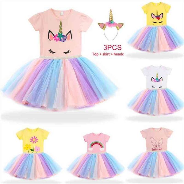 kids girl cotton causal dress children summer print unicorn cartoon mesh pleated princess rainbow dress headdress 3pcs, Red;yellow
kids girl cotton causal dress children summer print unicorn cartoon mesh pleated princess rainbow dress headdress 3pcs, Red;yellow