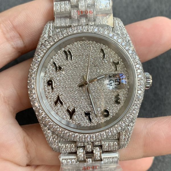 new mens watches automatic mechanical 41mm stainless steel proof watch 2824 movement drill ring sapphire luminous wristwatches 105682 montre, Slivery;brown
new mens watches automatic mechanical 41mm stainless steel proof watch 2824 movement drill ring sapphire luminous wristwatches 105682 montre, Slivery;brown