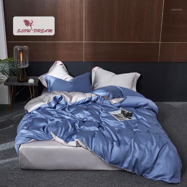 slowdream 100% silk yellow bedding set luxury beauty duvet cover sets pillwocase fitted sheet king bed linen home textile1
slowdream 100% silk yellow bedding set luxury beauty duvet cover sets pillwocase fitted sheet king bed linen home textile1