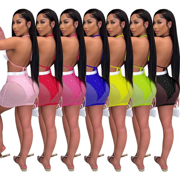 selling 2022 new women's two piece dress mesh sequin skirt sling short skirt summer short sets bodycon party club mini dress, Black;gray
selling 2022 new women's two piece dress mesh sequin skirt sling short skirt summer short sets bodycon party club mini dress, Black;gray