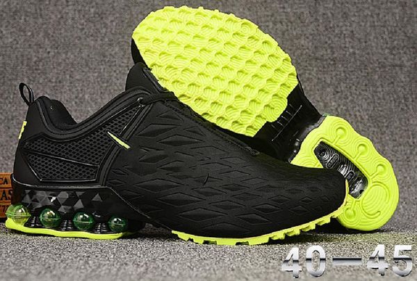 2020 new gold rainbow shoes shox men shoes designer chaussures zapatillas hombre nz man sport trainers tn tl sneakers 40-45, Black