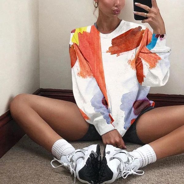 abstract print oversized hoodie women's long sleeve sweatshirt fashion casual o-neck gradient hooded hoodies for girls 20201, Black
abstract print oversized hoodie women's long sleeve sweatshirt fashion casual o-neck gradient hooded hoodies for girls 20201, Black