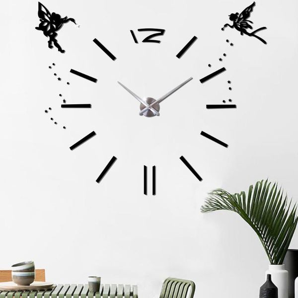 wall clocks angel large diy 3d clock modern design silent 47 inch acrylic sticker for kids room home decor
wall clocks angel large diy 3d clock modern design silent 47 inch acrylic sticker for kids room home decor
