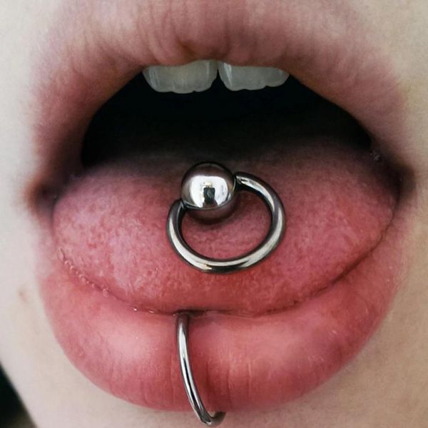 1pc stainless steel decor roundbelly button ring steel industrial barbell cartilage earring punk style tongue ring piercing 14g q bbyrha, Silver
1pc stainless steel decor roundbelly button ring steel industrial barbell cartilage earring punk style tongue ring piercing 14g q bbyrha, Silver