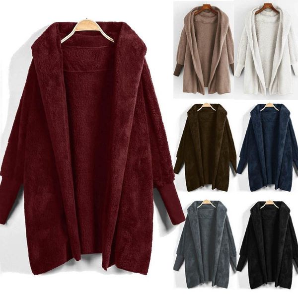 colorful women's coats fashion ladies hooded sweatshirt coat winter warm plush pockets cotton coat outwear, Black;brown
colorful women's coats fashion ladies hooded sweatshirt coat winter warm plush pockets cotton coat outwear, Black;brown