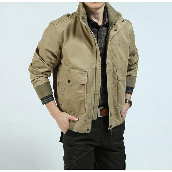 2021 new military-style brand men casual outdoor clothes of businessmen cotton jacket pure 1b1e, Black;brown
2021 new military-style brand men casual outdoor clothes of businessmen cotton jacket pure 1b1e, Black;brown