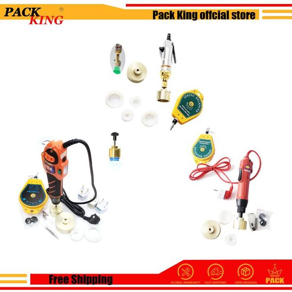bottle capping machine lid capper electric or pneumatic model for 10-50mm screw capper for vial jar jerrycan portable hand hold
bottle capping machine lid capper electric or pneumatic model for 10-50mm screw capper for vial jar jerrycan portable hand hold
