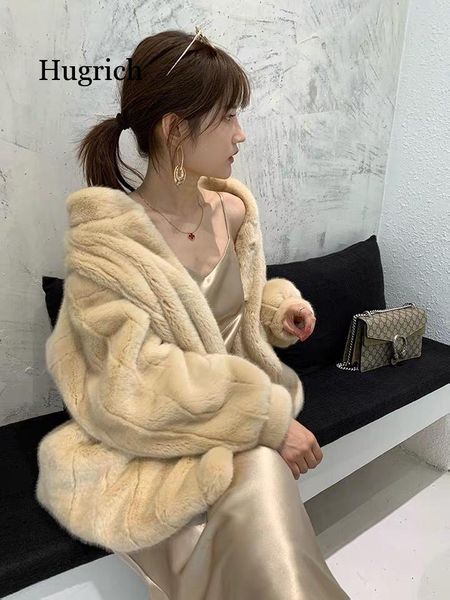 women's fur & faux imitation mink coat with puff sleeves for girls thick warm luxury short style, Black
women's fur & faux imitation mink coat with puff sleeves for girls thick warm luxury short style, Black